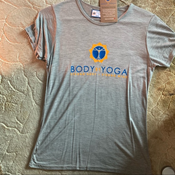 NWT Unisex Body by Yoga Bamboo T - Picture 1 of 7